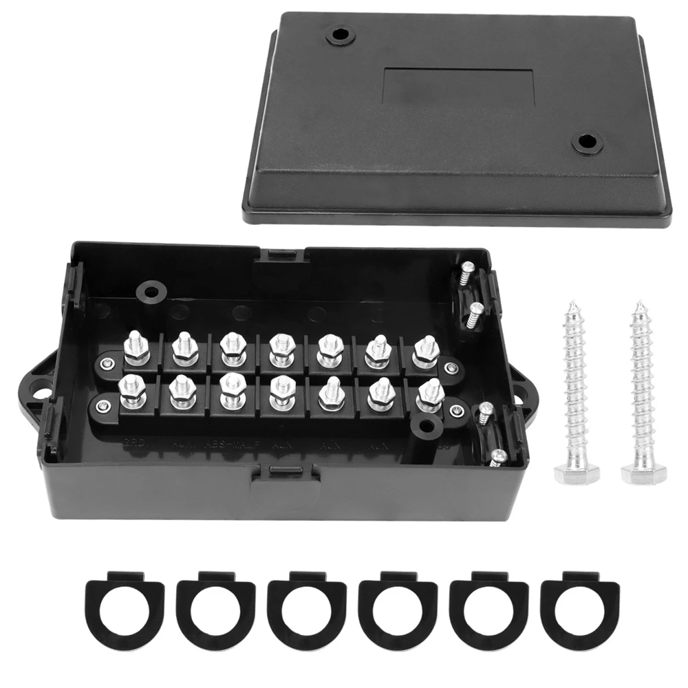Durable 14 Pin Terminal Junction Box 5601114 Semi Truck Wiring Consolidation Accessory
Durable 14 Pin Terminal Junction Box 5601114 Semi Truck Wiring Consolidation Accessory