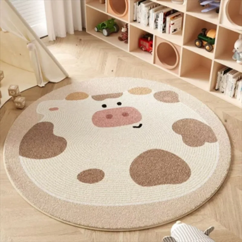 Cute Cow Print Round Living Room Carpet Creative High-End Bedroom Rug Home Decor Sofa Coffee Table Floor Mat Tapis Alfombra 러그
Cute Cow Print Round Living Room Carpet Creative High-End Bedroom Rug Home Decor Sofa Coffee Table Floor Mat Tapis Alfombra 러그