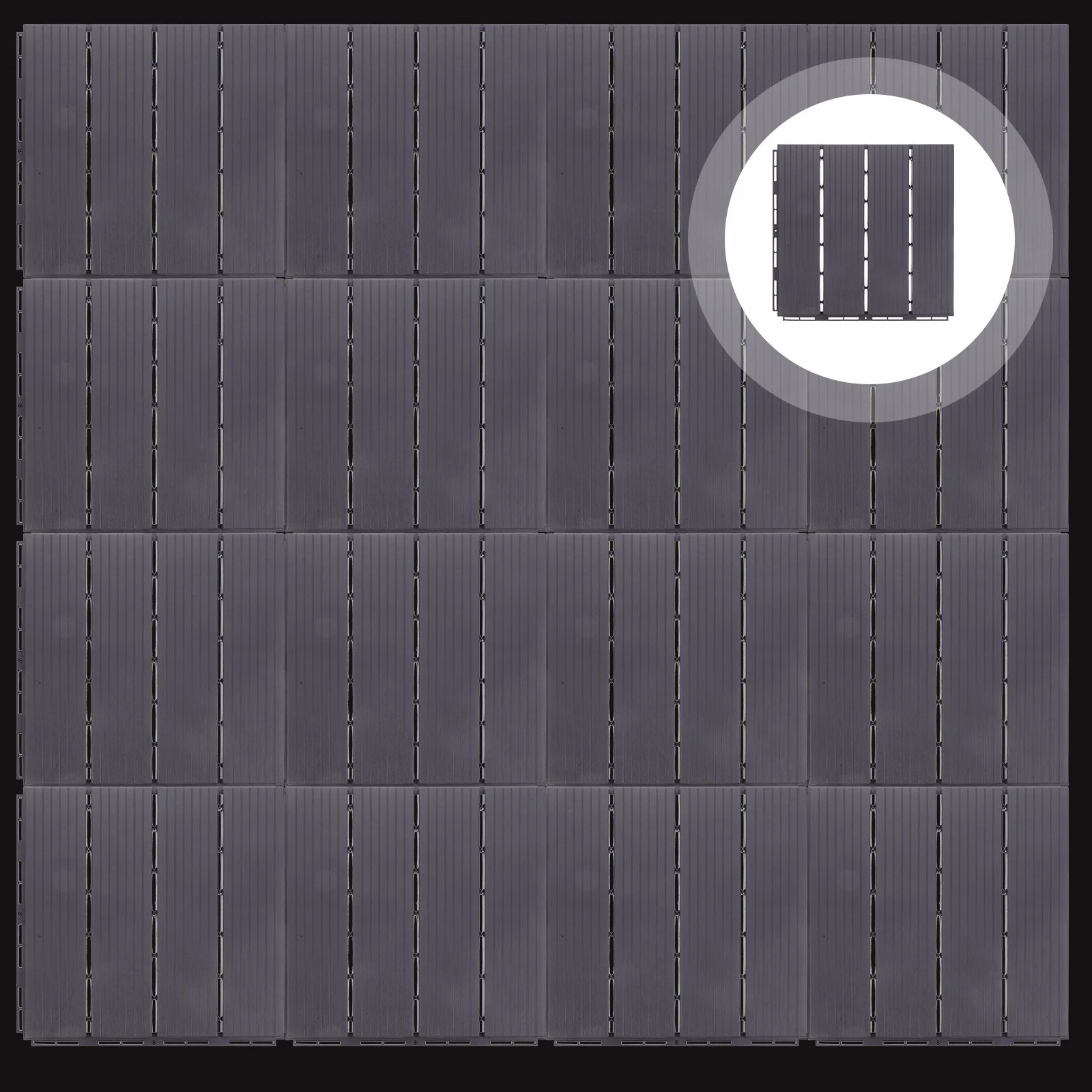 Interlocking Deck Tile for Outdoor Use Plastic Patio Flooring Water Permeable Strong Break Resistance Ideal Balcony Garden
Interlocking Deck Tile for Outdoor Use Plastic Patio Flooring Water Permeable Strong Break Resistance Ideal Balcony Garden