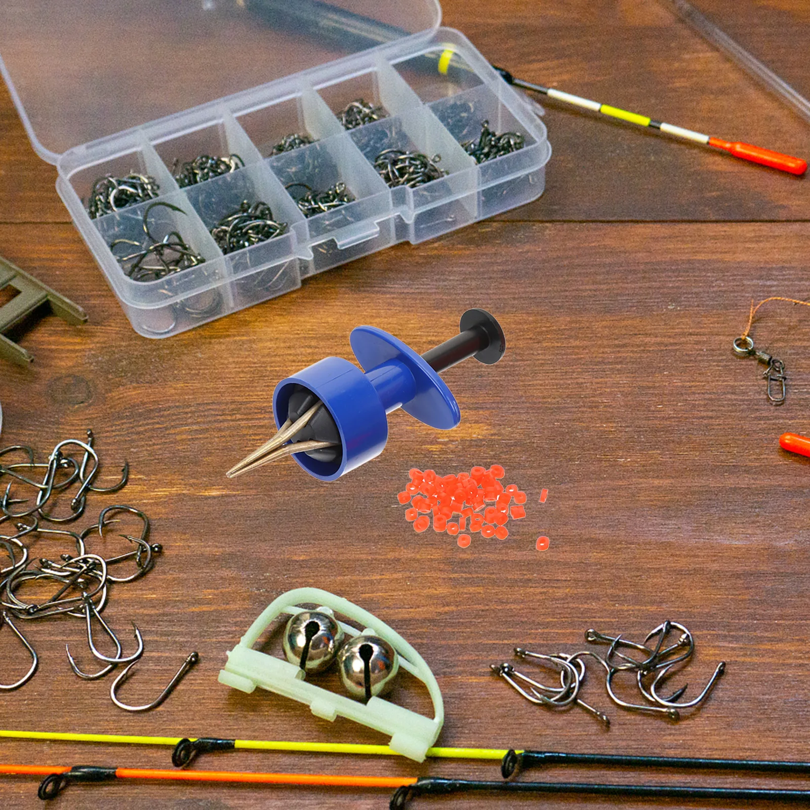 Stainless Steel Red Worm Rubber Band Set Fishing Bait Tackle Abs Catching Clamps
Stainless Steel Red Worm Rubber Band Set Fishing Bait Tackle Abs Catching Clamps