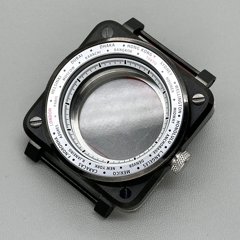 Customized 42MM NH35 Case Black SKX007 Square Case Fits NH35 NH36 7S26 4R 6R Movement 28.5mm Dial Mod SKX007 Pilots Cockpit Case
Customized 42MM NH35 Case Black SKX007 Square Case Fits NH35 NH36 7S26 4R 6R Movement 28.5mm Dial Mod SKX007 Pilots Cockpit Case