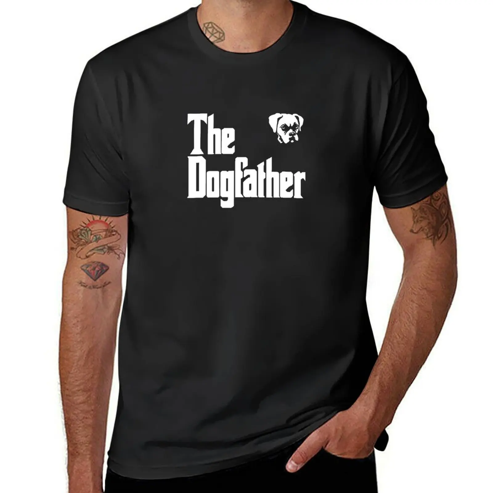 The Dog Father - Boxer T-Shirt sports fans luxury t-shirt T-shirts oversize customizeds shirts graphic tee men
The Dog Father - Boxer T-Shirt sports fans luxury t-shirt T-shirts oversize customizeds shirts graphic tee men