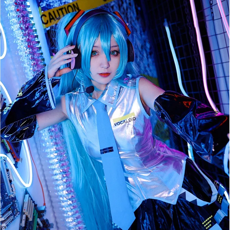 ❤2026✚Anime Vocaloid Cosplay Japan Midi Dress Beginner Miku Female Outfit Costume Headwear Christmas Party Male Cos Wig Fullset◀
❤2026✚Anime Vocaloid Cosplay Japan Midi Dress Beginner Miku Female Outfit Costume Headwear Christmas Party Male Cos Wig Fullset◀