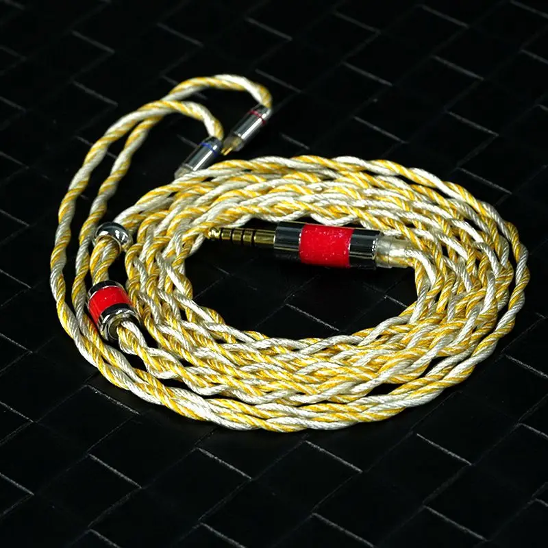 XINHS S115 Professional Grade 4-core Alloy Copper Silver Plated HiFi Earphone Upgrade Cable
XINHS S115 Professional Grade 4-core Alloy Copper Silver Plated HiFi Earphone Upgrade Cable