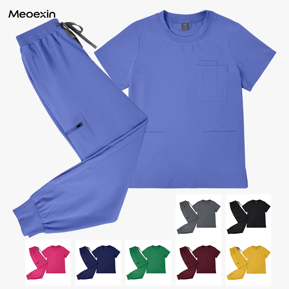 Hospital Scrubs Uniform Wholesale Short Sleeve Medical Uniform Nursing Scrub Sets Clinic Pharmacy Work Clothes Nurse Accessories
Hospital Scrubs Uniform Wholesale Short Sleeve Medical Uniform Nursing Scrub Sets Clinic Pharmacy Work Clothes Nurse Accessories