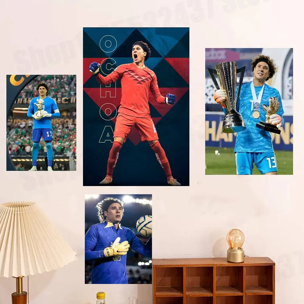 Mexico 2026 Football Goalie O-Ochoa Poster HD Art Sticky Wall Waterproof For Bedroom Game Room Wall Home Decor Gifts
Mexico 2026 Football Goalie O-Ochoa Poster HD Art Sticky Wall Waterproof For Bedroom Game Room Wall Home Decor Gifts
