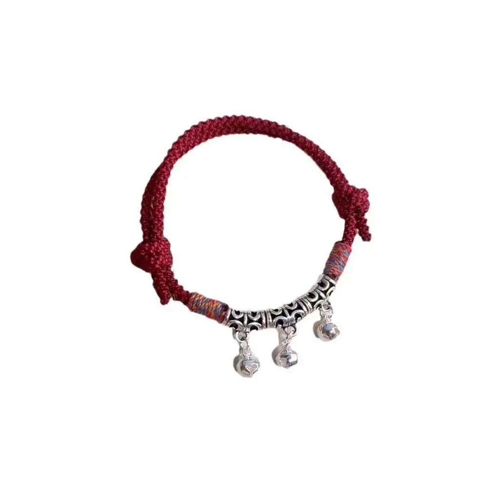 Red Braided Rope Bell Pendant Bracelet Jewelry Accessories Couple Hand Rope Women Hand Ring Lucky Bracelet Handmade
Red Braided Rope Bell Pendant Bracelet Jewelry Accessories Couple Hand Rope Women Hand Ring Lucky Bracelet Handmade