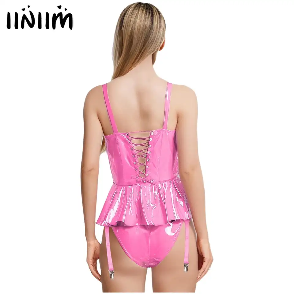 Dameslingerie Latex mini-jurk Ingeb