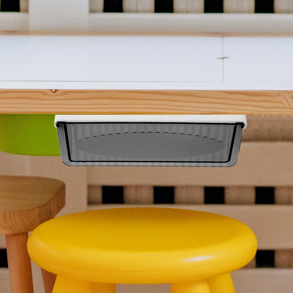 Under Desk Drawer Organizer Large Capacity Adhesive Hidden Drawer Storage Box Office Desktop Organizer for Stationery Cosmetics
Under Desk Drawer Organizer Large Capacity Adhesive Hidden Drawer Storage Box Office Desktop Organizer for Stationery Cosmetics