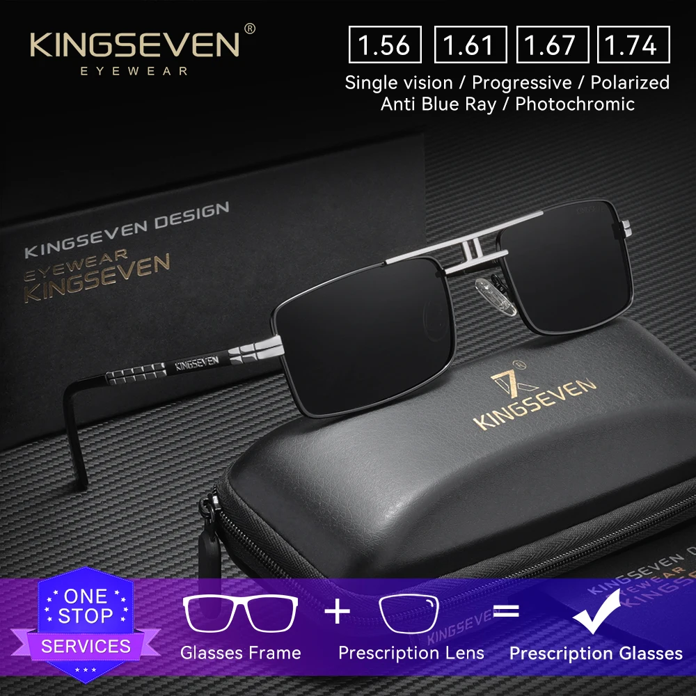 KINGSEVEN повседневные прямоугольные очки по рецепту для близорукости и дальнозоркости прогрессивные модные маленькие оправы для мужчин и женщин оптические солнцезащитные очки
KINGSEVEN повседневные прямоугольные очки по рецепту для близорукости и дальнозоркости прогрессивные модные маленькие оправы для мужчин и женщин оптические солнцезащитные очки