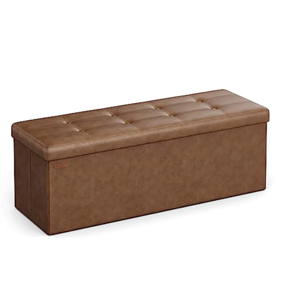 Mazie Collection - 43 Inches Folding Storage Ottoman Bench Ottoman with Storage Foot Rest Stool Load 660 lb Living Room Bedroom
Mazie Collection - 43 Inches Folding Storage Ottoman Bench Ottoman with Storage Foot Rest Stool Load 660 lb Living Room Bedroom