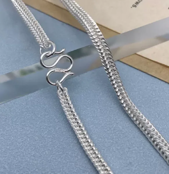 silver 990 chians real silver chains necklaces
silver 990 chians real silver chains necklaces