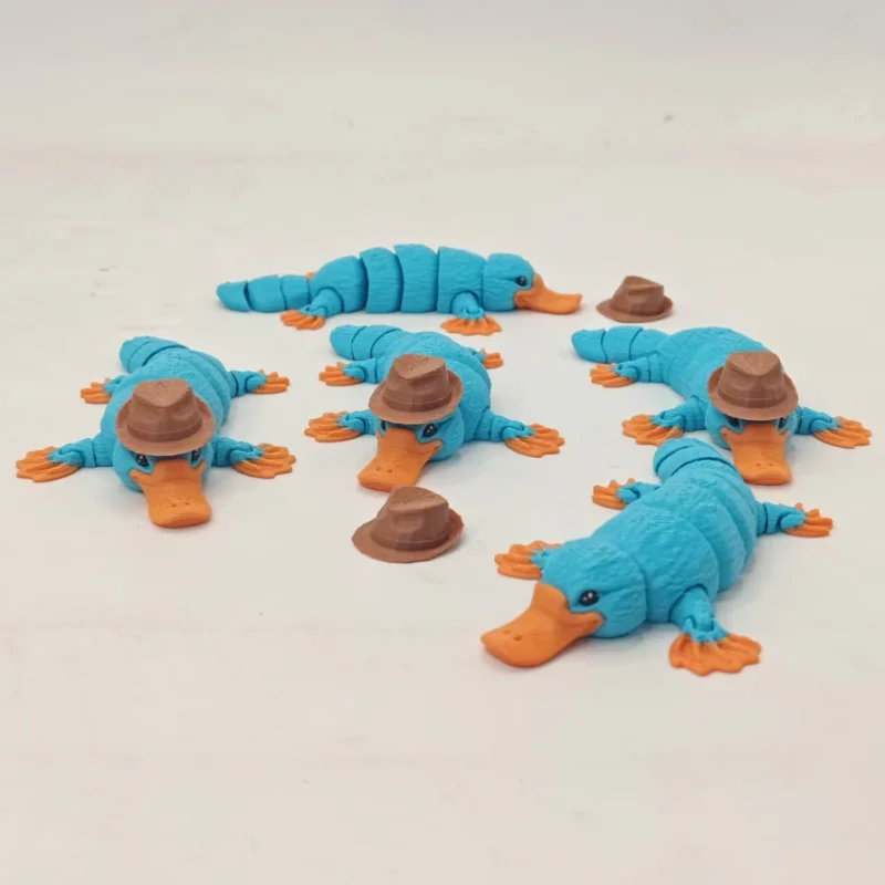 Single Decor Cute Daily Theme Fashion Hat Platypus Toy Hinge Active Structure Fine 3D Printing Multi Scene Decor Present
Single Decor Cute Daily Theme Fashion Hat Platypus Toy Hinge Active Structure Fine 3D Printing Multi Scene Decor Present