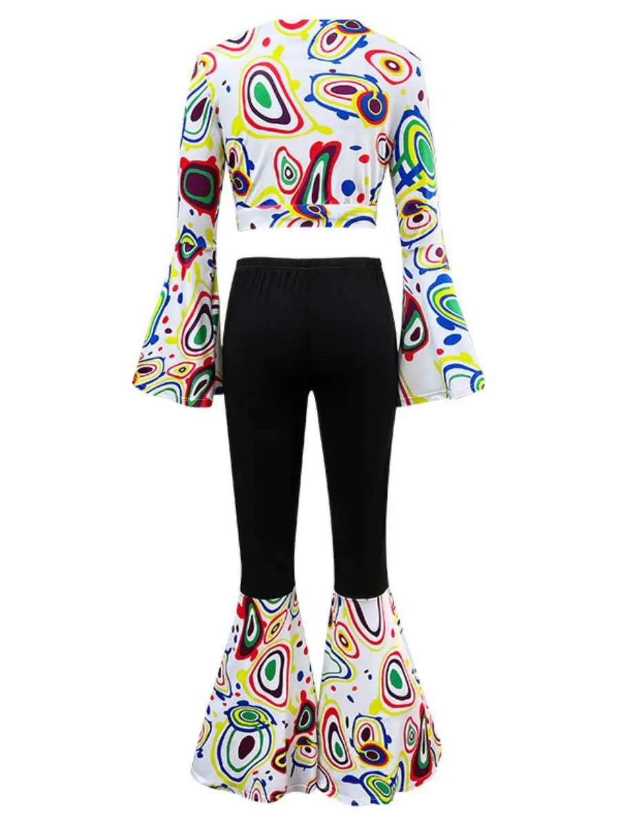 Новинка 2023 года, женский комплект для выступлений на сцене на Хэллоуин с принтом Long Sve Disco, традиционная этническая женская одежда, модная Thea...
Новинка 2023 года, женский комплект для выступлений на сцене на Хэллоуин с принтом Long Sve Disco, традиционная этническая женская одежда, модная Thea...