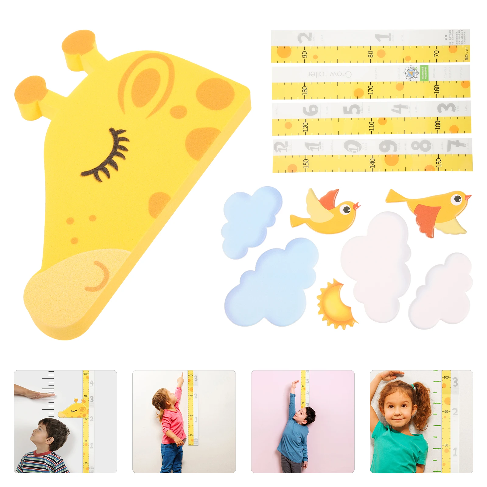 Stickers for Toddlers Height Nursery Decorative Applique Decal Art Kids Yellow Child
Stickers for Toddlers Height Nursery Decorative Applique Decal Art Kids Yellow Child