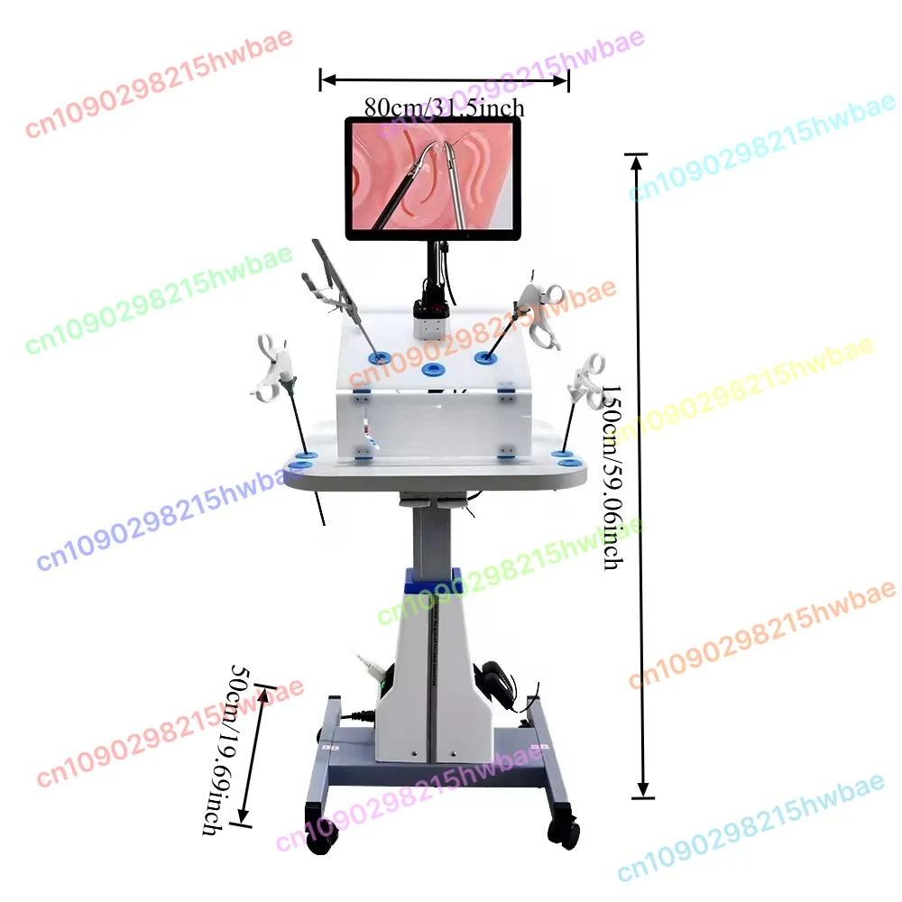 Laparoscopic Trainer Simulator Box with Camera and Practice modules for Doctor Medical Students Nurse Training
Laparoscopic Trainer Simulator Box with Camera and Practice modules for Doctor Medical Students Nurse Training