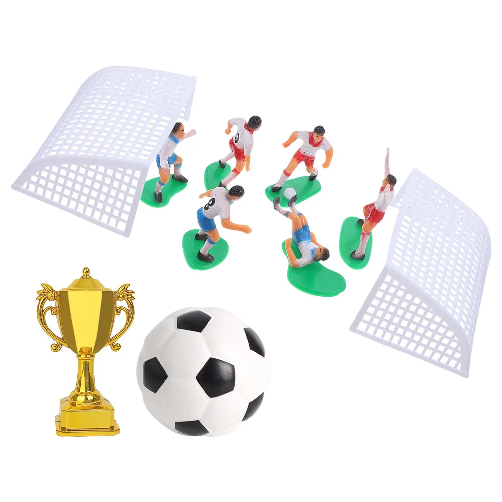 Cake Decoration Soccer Birthday Decorations Football Party Figurines for Balls Small Miniatures Landscaping Model
Cake Decoration Soccer Birthday Decorations Football Party Figurines for Balls Small Miniatures Landscaping Model