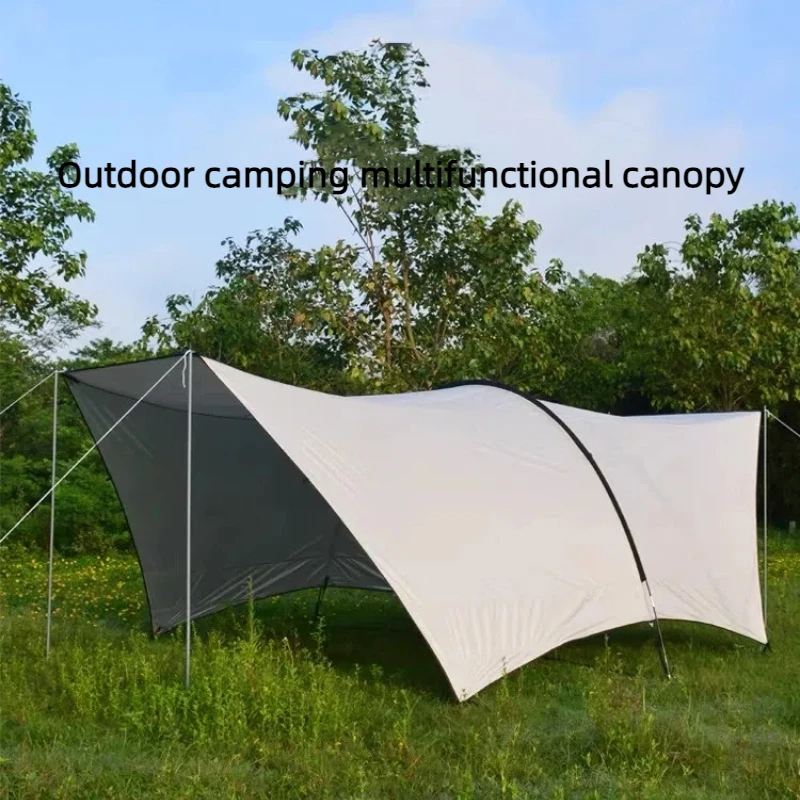 Canopy Tent Outdoor Sunscreen and Rainproof Thickened Family Picnic Beach Sunshade Outdoor Camping Multi Functional Equipment
Canopy Tent Outdoor Sunscreen and Rainproof Thickened Family Picnic Beach Sunshade Outdoor Camping Multi Functional Equipment
