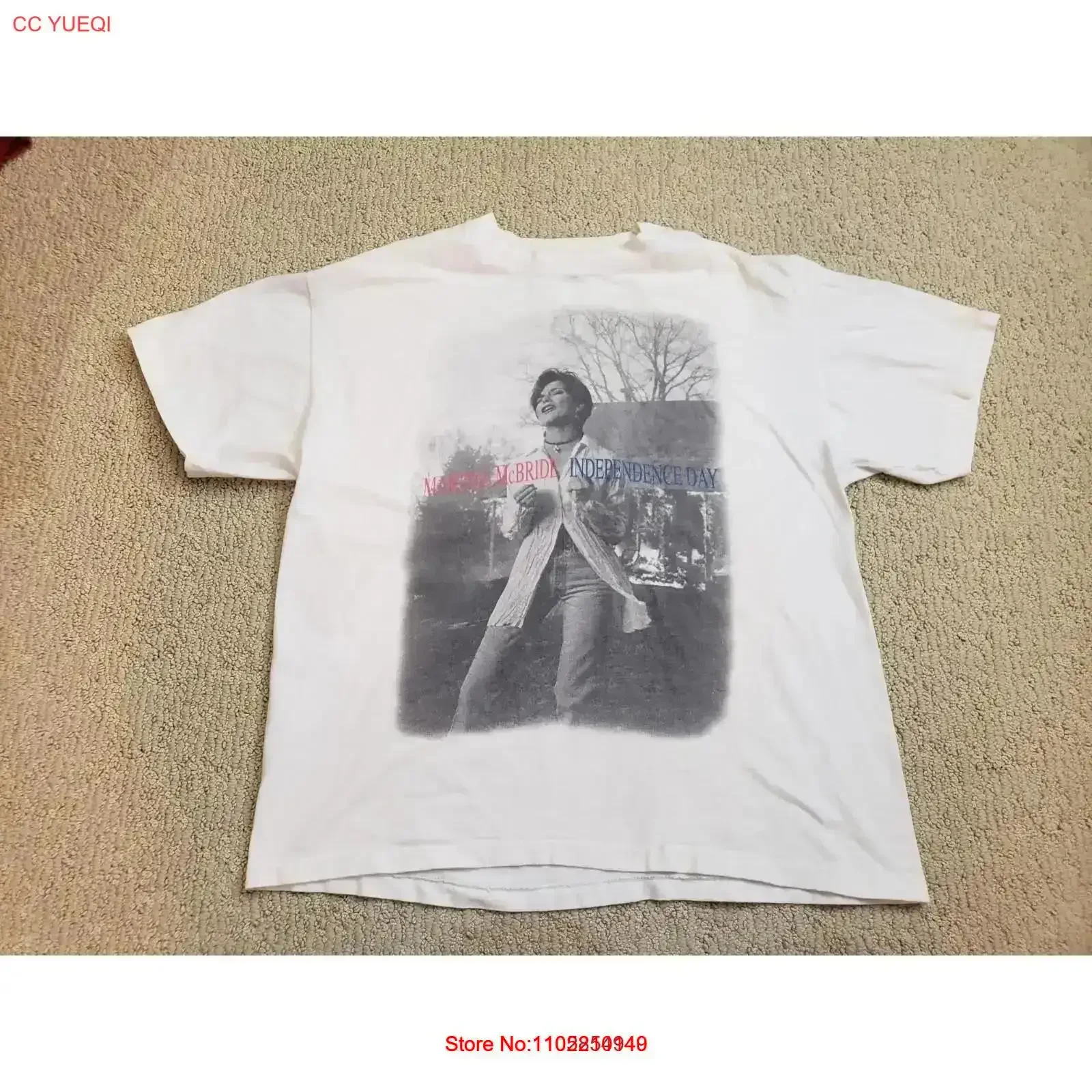 Vintage 1992 Martina McBride Independence Day T Shirt Large Washed graphic streetwear Stretched designer clothes vintage
Vintage 1992 Martina McBride Independence Day T Shirt Large Washed graphic streetwear Stretched designer clothes vintage