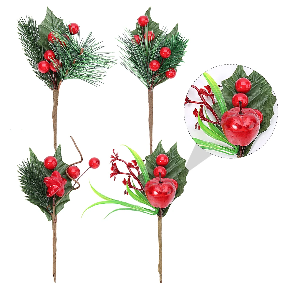 8 Pcs Fake Fruit Simulation Berry Bouquet Xmas Garland Christmas Tree Decor Plastic Branches
8 Pcs Fake Fruit Simulation Berry Bouquet Xmas Garland Christmas Tree Decor Plastic Branches