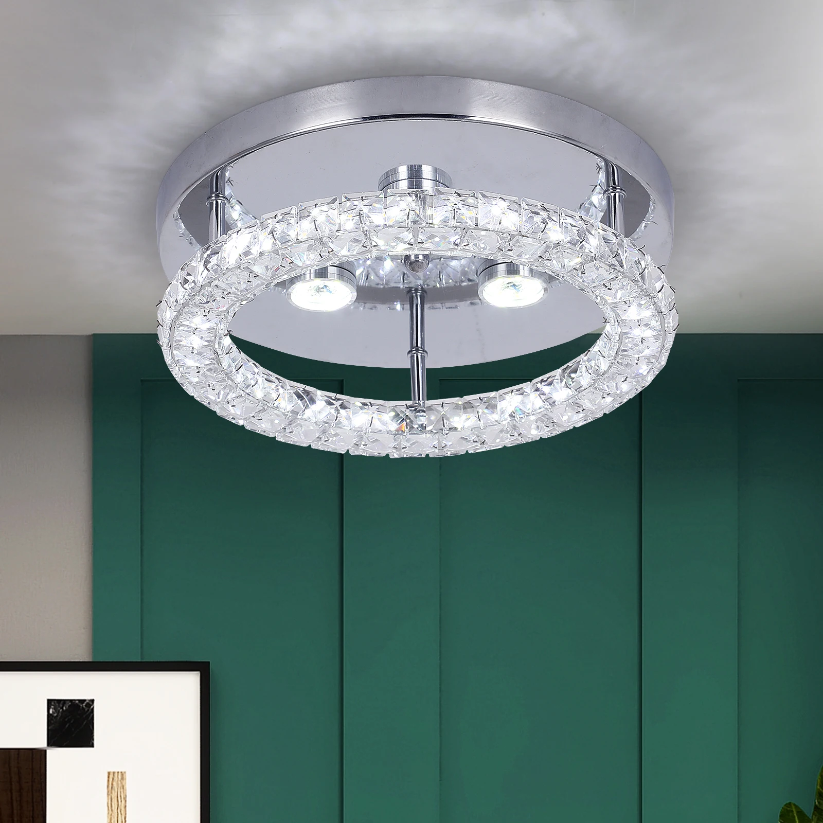Minimalist Crystal LED Ceiling Lamp Square Modern Chandelier Indoor Lighting For Aisle Corridor Bedroom Fixture Home Decoration
Minimalist Crystal LED Ceiling Lamp Square Modern Chandelier Indoor Lighting For Aisle Corridor Bedroom Fixture Home Decoration