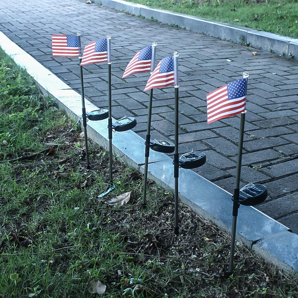 Solar Flag Lights American Decor Decorative Garden Stakes Power for Outdoors Flagpole Lighting Powered
Solar Flag Lights American Decor Decorative Garden Stakes Power for Outdoors Flagpole Lighting Powered
