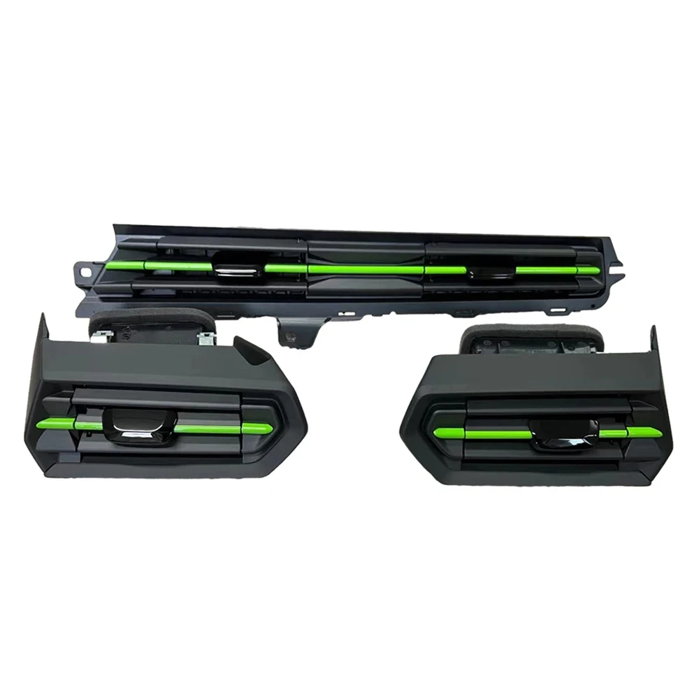 Вентиляционные отверстия для кондиционирования воздуха в зеленом стиле для Audi A3 8Y 
Вентиляционные отверстия для кондиционирования воздуха в зеленом стиле для Audi A3 8Y