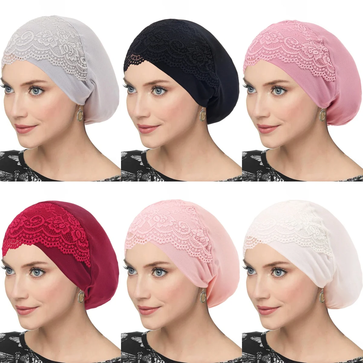2026 New Inner Hijab Undercap With Lace Muslim Turban Islam Underscarf Hijab Bonnet Soft Stretch HIjabs Tube Cap Turbante
2026 New Inner Hijab Undercap With Lace Muslim Turban Islam Underscarf Hijab Bonnet Soft Stretch HIjabs Tube Cap Turbante