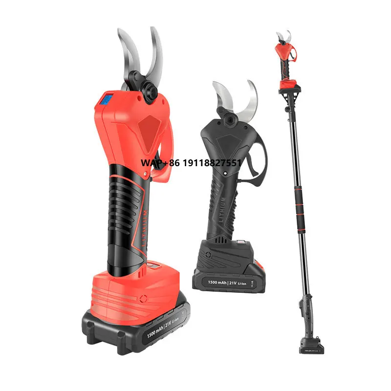 Horticultural Hand Tools Lithium Electric Pruning Scissors Garden Fruit Tree Branches, High Branch Scissors with Display Screen
Horticultural Hand Tools Lithium Electric Pruning Scissors Garden Fruit Tree Branches, High Branch Scissors with Display Screen