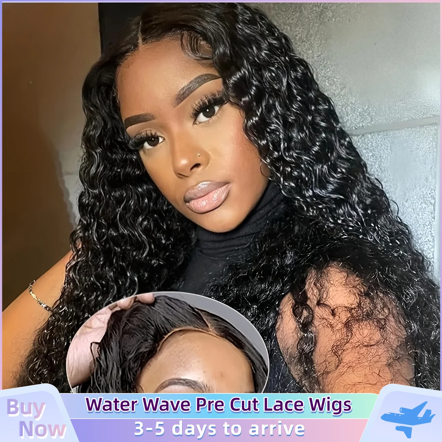 Water Wave Wear To Go 4x4 Lace Closure Curly Wigs Human Hair Pre Plucked For Women Deep Wave 5x5 Pre Cut Lace Glueless Wigs
Water Wave Wear To Go 4x4 Lace Closure Curly Wigs Human Hair Pre Plucked For Women Deep Wave 5x5 Pre Cut Lace Glueless Wigs