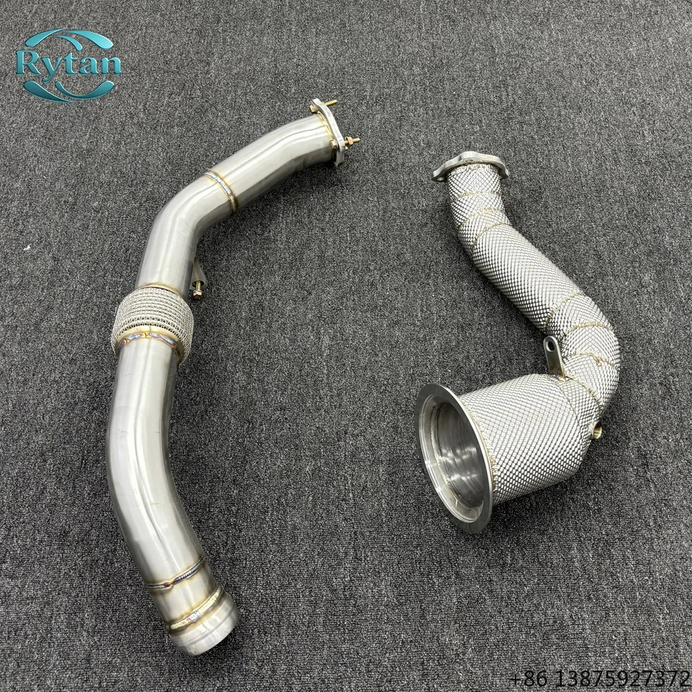 Rytan 304 Stainless Steel Valvetronic Flow Straight Pipes Downpipe and Front Pipe Exhaust System for 971 3.0T
Rytan 304 Stainless Steel Valvetronic Flow Straight Pipes Downpipe and Front Pipe Exhaust System for 971 3.0T