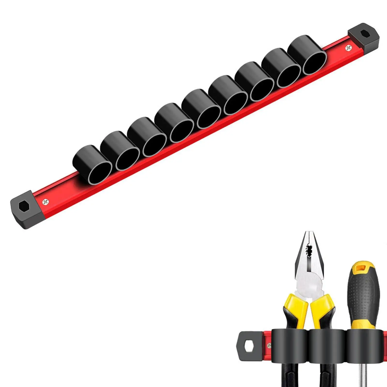 Screwdriver Organizer Tool Organizers Versatile Accessories Magnetized Tools Holder Hand Tools Organizer for Garage Workshop
Screwdriver Organizer Tool Organizers Versatile Accessories Magnetized Tools Holder Hand Tools Organizer for Garage Workshop