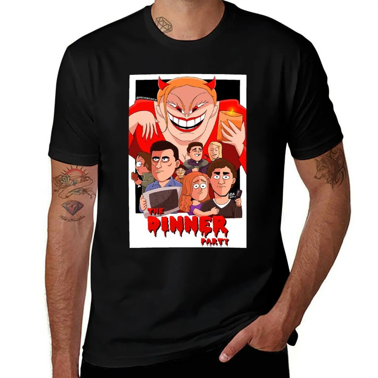 The Dinner Party T-Shirt anime tshirt man t shirt cotton high quality man t shirt designer T-shirt
The Dinner Party T-Shirt anime tshirt man t shirt cotton high quality man t shirt designer T-shirt