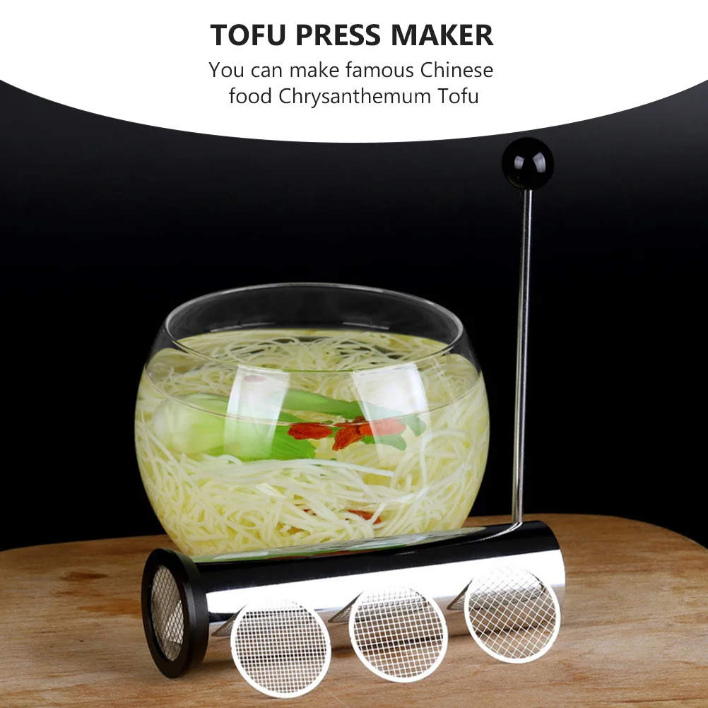 1 Set Of Stainless Steel Tofu Silk mold Cheese Shape Steel die Multifunctional Tofu Cheese machine Kitchen tools Food
1 Set Of Stainless Steel Tofu Silk mold Cheese Shape Steel die Multifunctional Tofu Cheese machine Kitchen tools Food