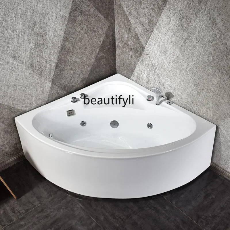 Hotel Jacuzzi Family Double Fan Bath Triangle Bath 1.2-1 m 
Hotel Jacuzzi Family Double Fan Bath Triangle Bath 1.2-1 m