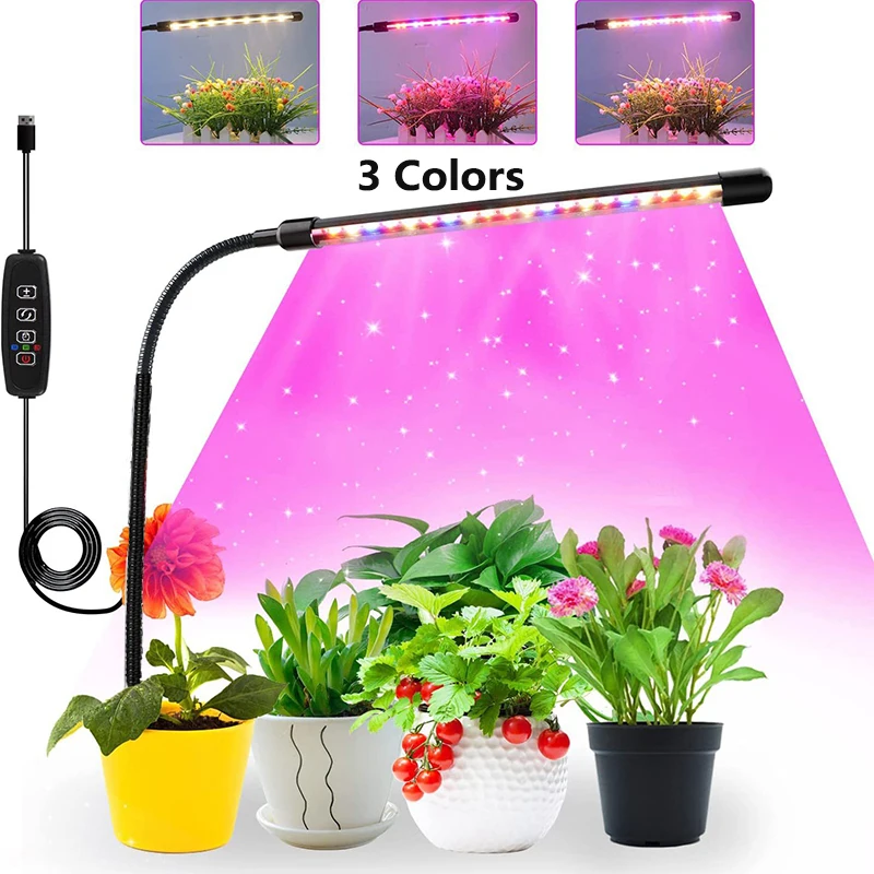 LED USB 5V Grow Lamp Full Spectrum Plant Lights Insertion Type Growth Light Home Indoor Flower Seedling Phyto Lamp
LED USB 5V Grow Lamp Full Spectrum Plant Lights Insertion Type Growth Light Home Indoor Flower Seedling Phyto Lamp