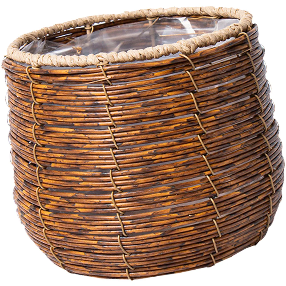 Woven Bread Picnic Basket Lid Desktop Decorative Storage Sundries Organizer Multi-function Flower
Woven Bread Picnic Basket Lid Desktop Decorative Storage Sundries Organizer Multi-function Flower