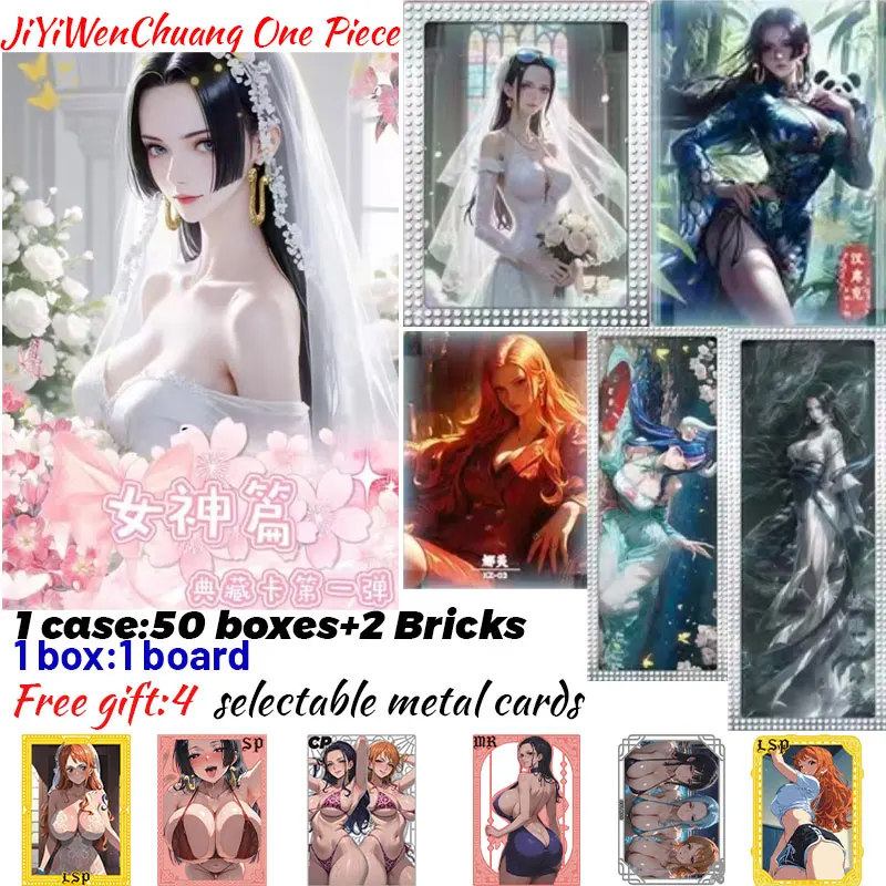 2025 Newest JiYiWenChuang One Piece Boards Goddess Glue Bor Nami Booster Box CCG TCG Hobby Gift
2025 Newest JiYiWenChuang One Piece Boards Goddess Glue Bor Nami Booster Box CCG TCG Hobby Gift