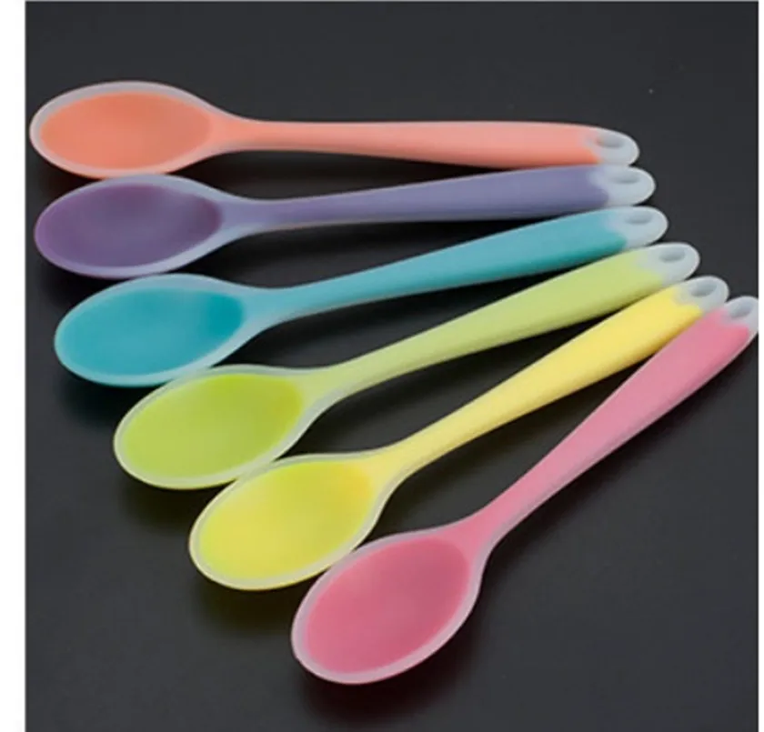 Silicone Serving Spoons Heat Resistant Non-Stick Kitchen Utensils 8 inches 1pc Semi-transparent Colorful with Hanging Hole
Silicone Serving Spoons Heat Resistant Non-Stick Kitchen Utensils 8 inches 1pc Semi-transparent Colorful with Hanging Hole