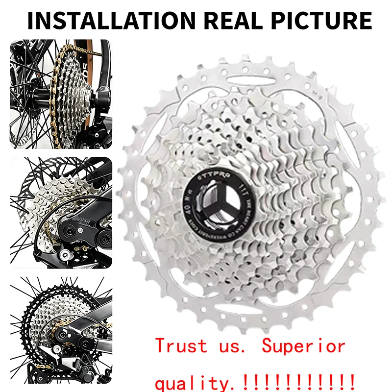 TTPRO 8 Speed Bicycle Flywheel 8/9/10/11/12 Speed Bike Cassette 36T/40T/42T/46T/50T/52T MTB Road Bike Freewheel for SHIMANO HG
TTPRO 8 Speed Bicycle Flywheel 8/9/10/11/12 Speed Bike Cassette 36T/40T/42T/46T/50T/52T MTB Road Bike Freewheel for SHIMANO HG
