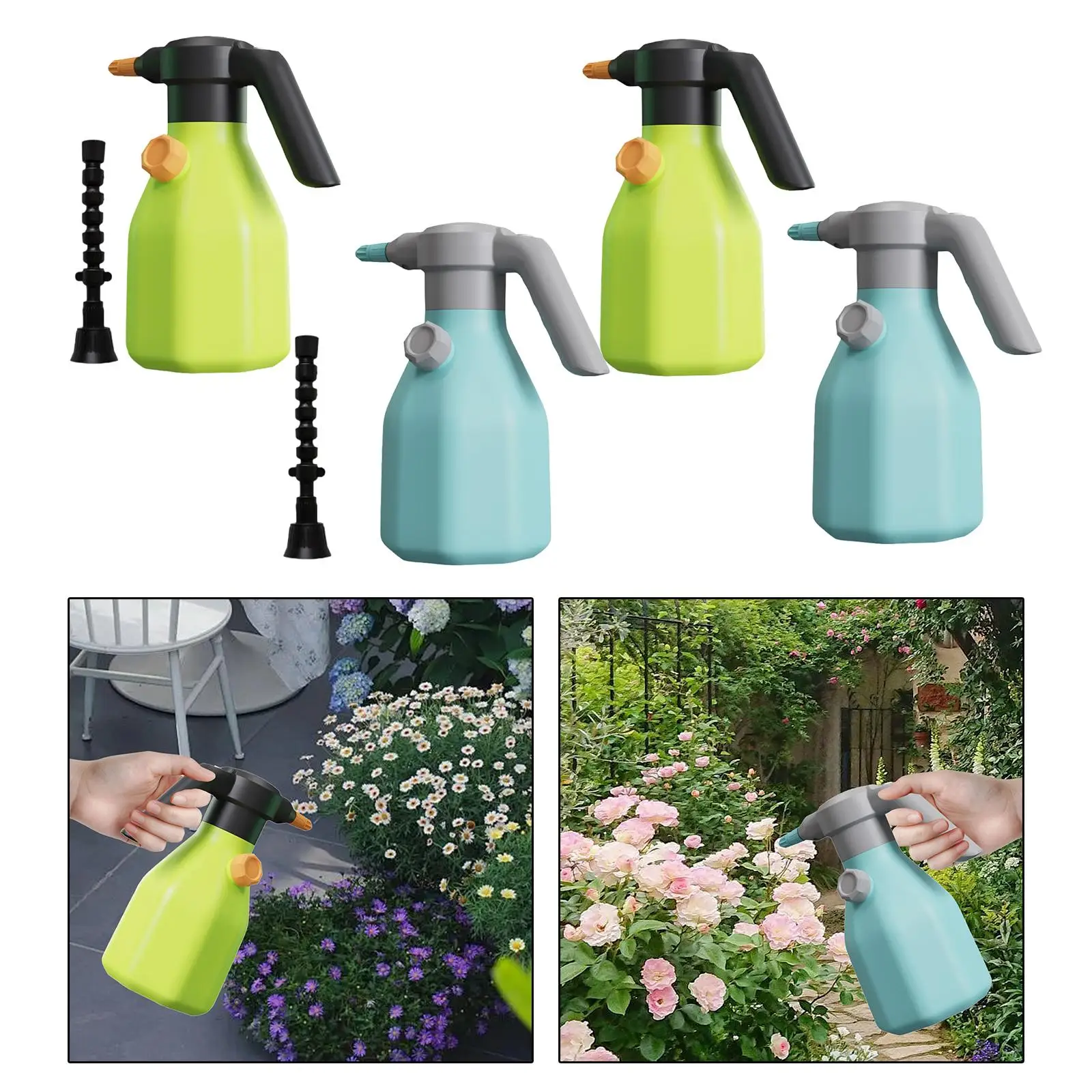 Electric Pump Sprayers 2L Multifunctional Gifts Water Sprayer Bottle Agricultural Dispenser Garden Sprayer for Spraying Plants
Electric Pump Sprayers 2L Multifunctional Gifts Water Sprayer Bottle Agricultural Dispenser Garden Sprayer for Spraying Plants