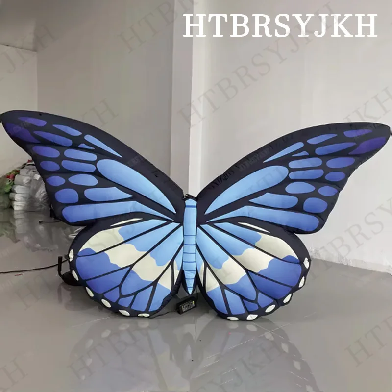 Inflatable butterfly, animal type air model, with blower, outdoor garden activities held decorative promotional props
Inflatable butterfly, animal type air model, with blower, outdoor garden activities held decorative promotional props