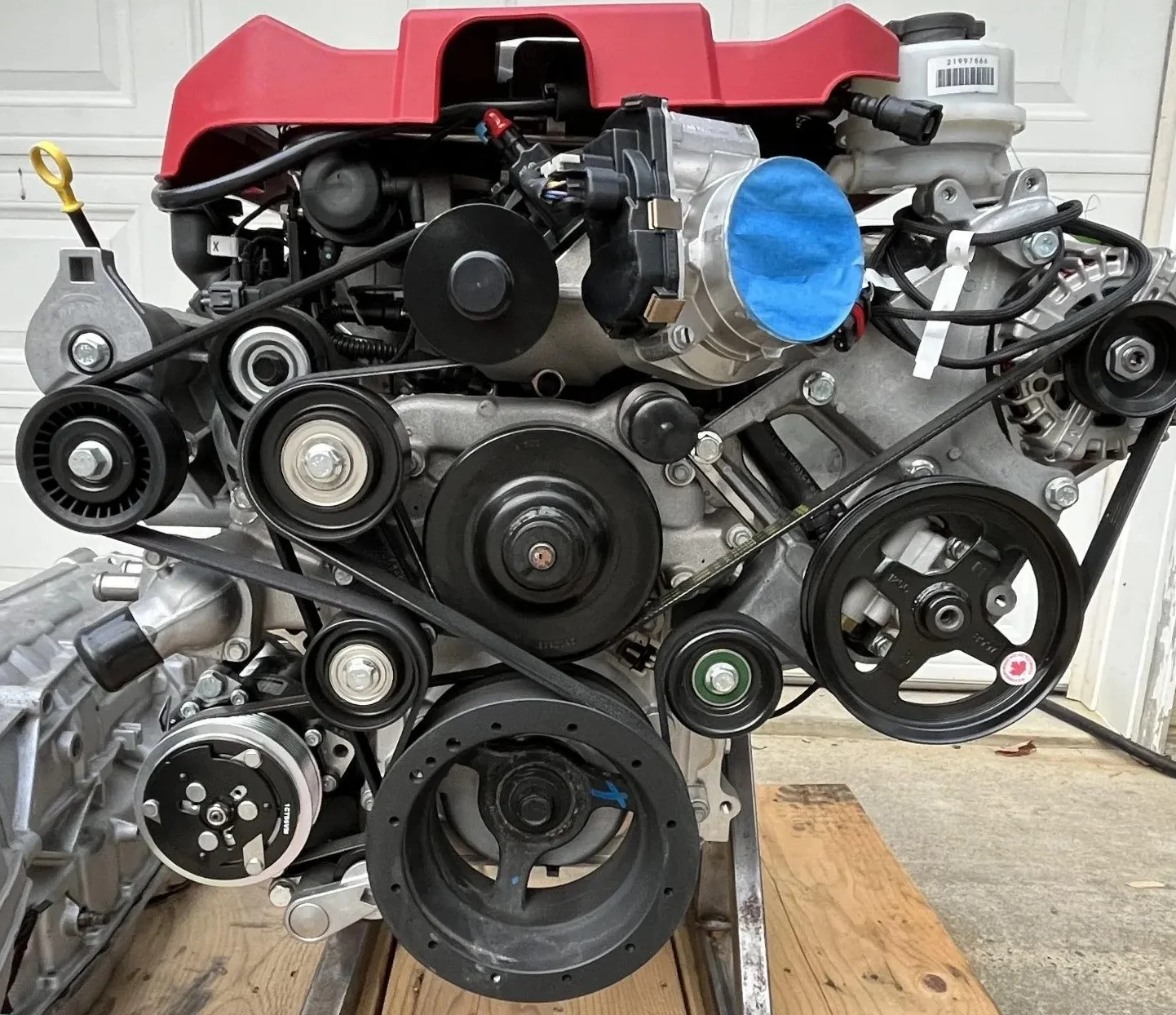 High Output LSA 6.2 Liter Supercharged V8 Crate Motor with 6L90E Transmission System Performance Applications
High Output LSA 6.2 Liter Supercharged V8 Crate Motor with 6L90E Transmission System Performance Applications