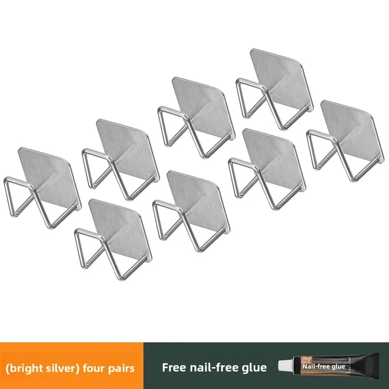 yjq 4 pairs of kitchen shelves, no punching, wall hanging pot cover, cutting board, cutting board storage rack
yjq 4 pairs of kitchen shelves, no punching, wall hanging pot cover, cutting board, cutting board storage rack