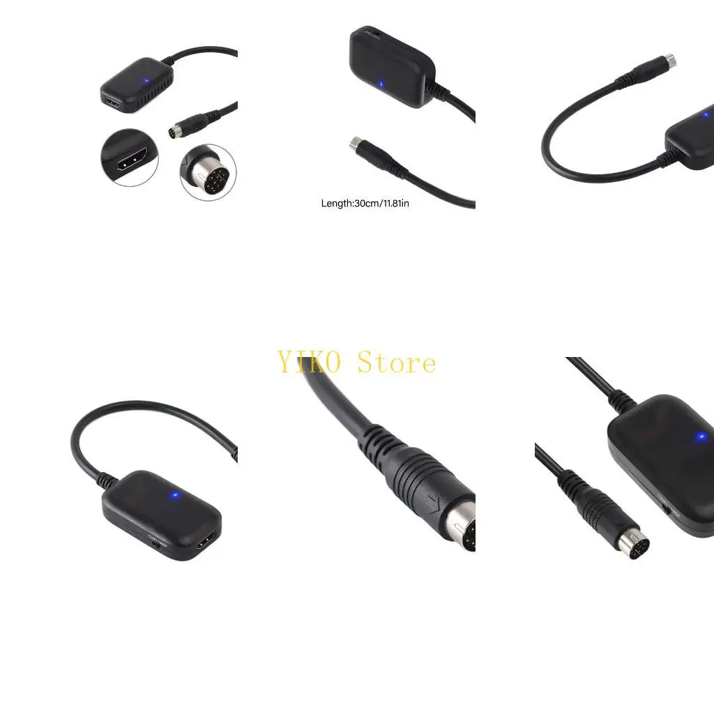 K32C 11,81-дюймовый кабель-переходник HDTV для игровой консоли, полная поддержка 1080P, плавная передача
K32C 11,81-дюймовый кабель-переходник HDTV для игровой консоли, полная поддержка 1080P, плавная передача