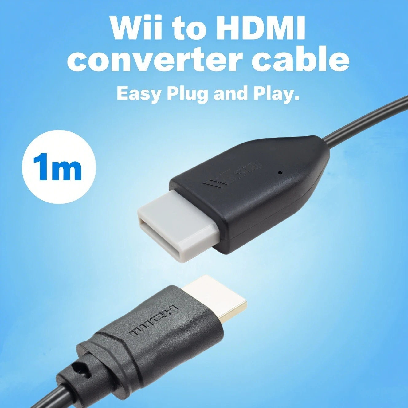 Wii to HDMI Compatible Converter Cable for HDTV Monitor Display Wii to HDMI Compatible Adapter for TV/projector
Wii to HDMI Compatible Converter Cable for HDTV Monitor Display Wii to HDMI Compatible Adapter for TV/projector