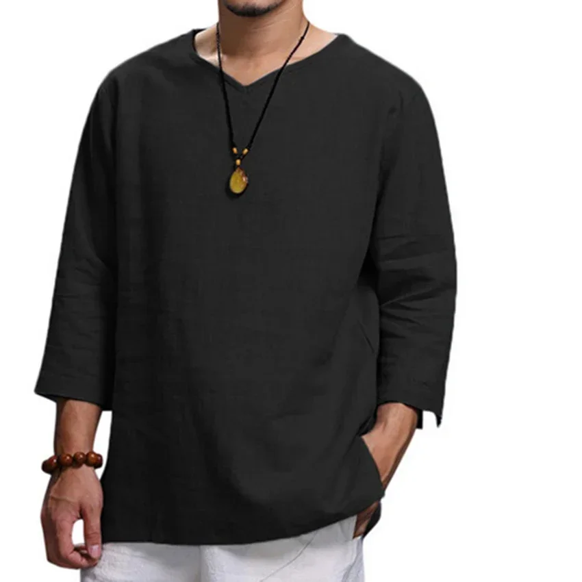 Summer Shirt Men Fashion Solid Short Sleeve Tops Shirts Men's Casual V-Collar Solid Color Stretwears Clothing
Summer Shirt Men Fashion Solid Short Sleeve Tops Shirts Men's Casual V-Collar Solid Color Stretwears Clothing