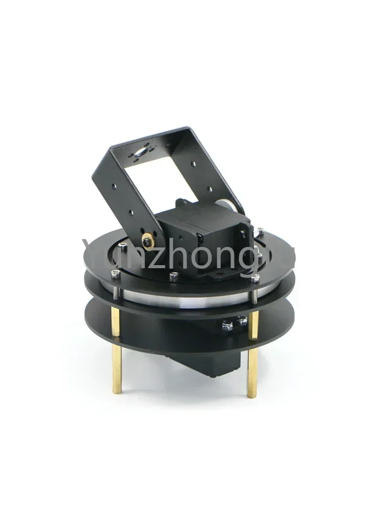 2D electric pan tilt with bearing 20kg high torque servo optional with one/two degrees of freedom rotation DIY kit
2D electric pan tilt with bearing 20kg high torque servo optional with one/two degrees of freedom rotation DIY kit