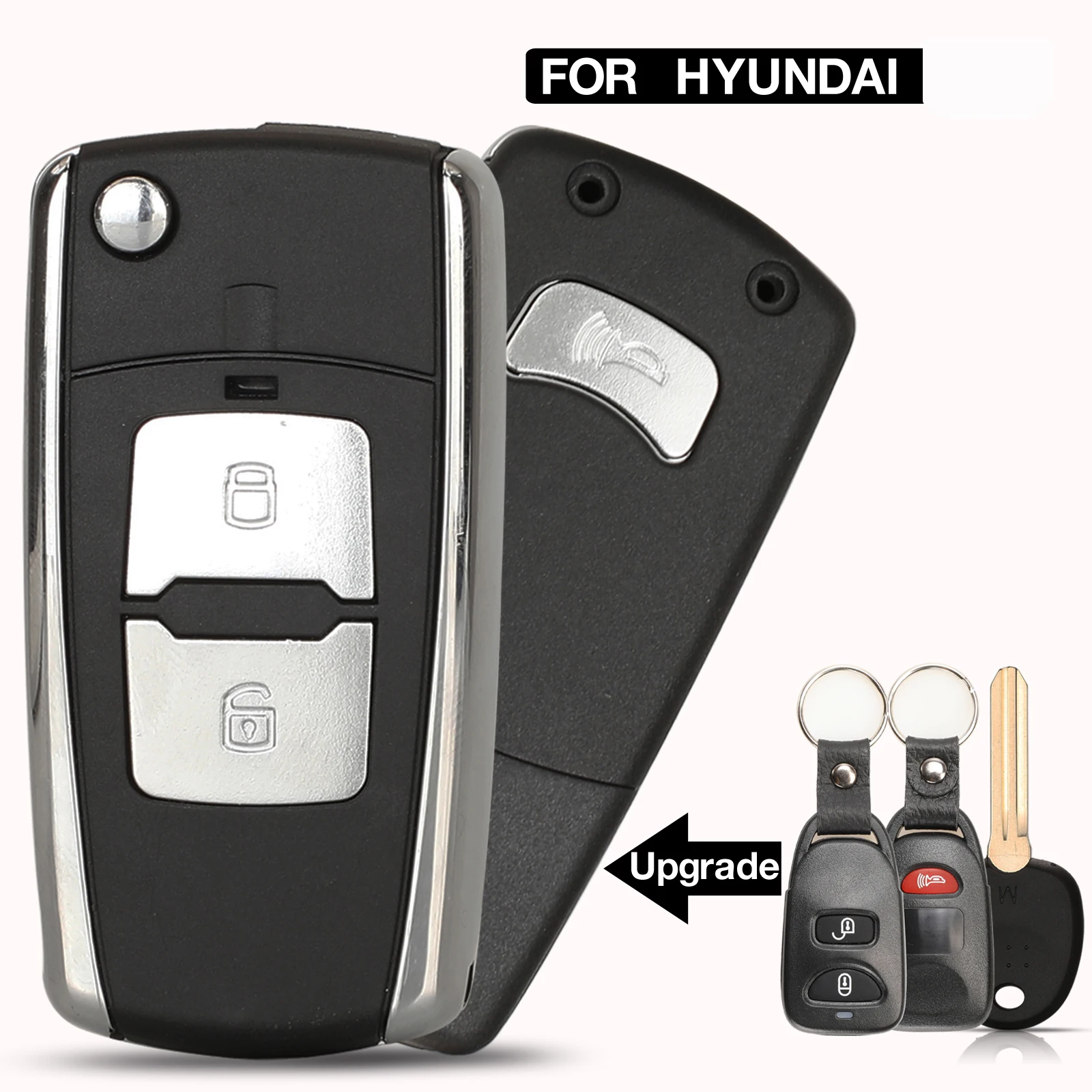 jingyuqin 3 Buttons Modified Folding Flip Smart Remote Car Key Shell Case Cover For Hyundai elantra 2011 Replacement
jingyuqin 3 Buttons Modified Folding Flip Smart Remote Car Key Shell Case Cover For Hyundai elantra 2011 Replacement
