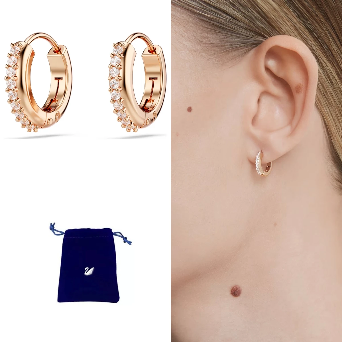 Ins Trendy S925 Sterling Silver Crystal Stud Earrings Fashion Female Personality Ear Studs
Ins Trendy S925 Sterling Silver Crystal Stud Earrings Fashion Female Personality Ear Studs